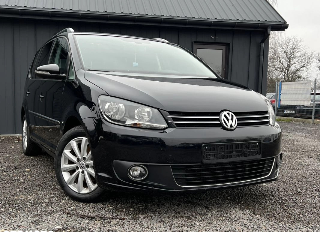 Volkswagen Touran cena 32900 przebieg: 202000, rok produkcji 2011 z Warta małe 436